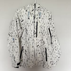 Volkl Unlimited Winter Ski Jacket US 14 EU 164 Coat Nano Technology Outdoor